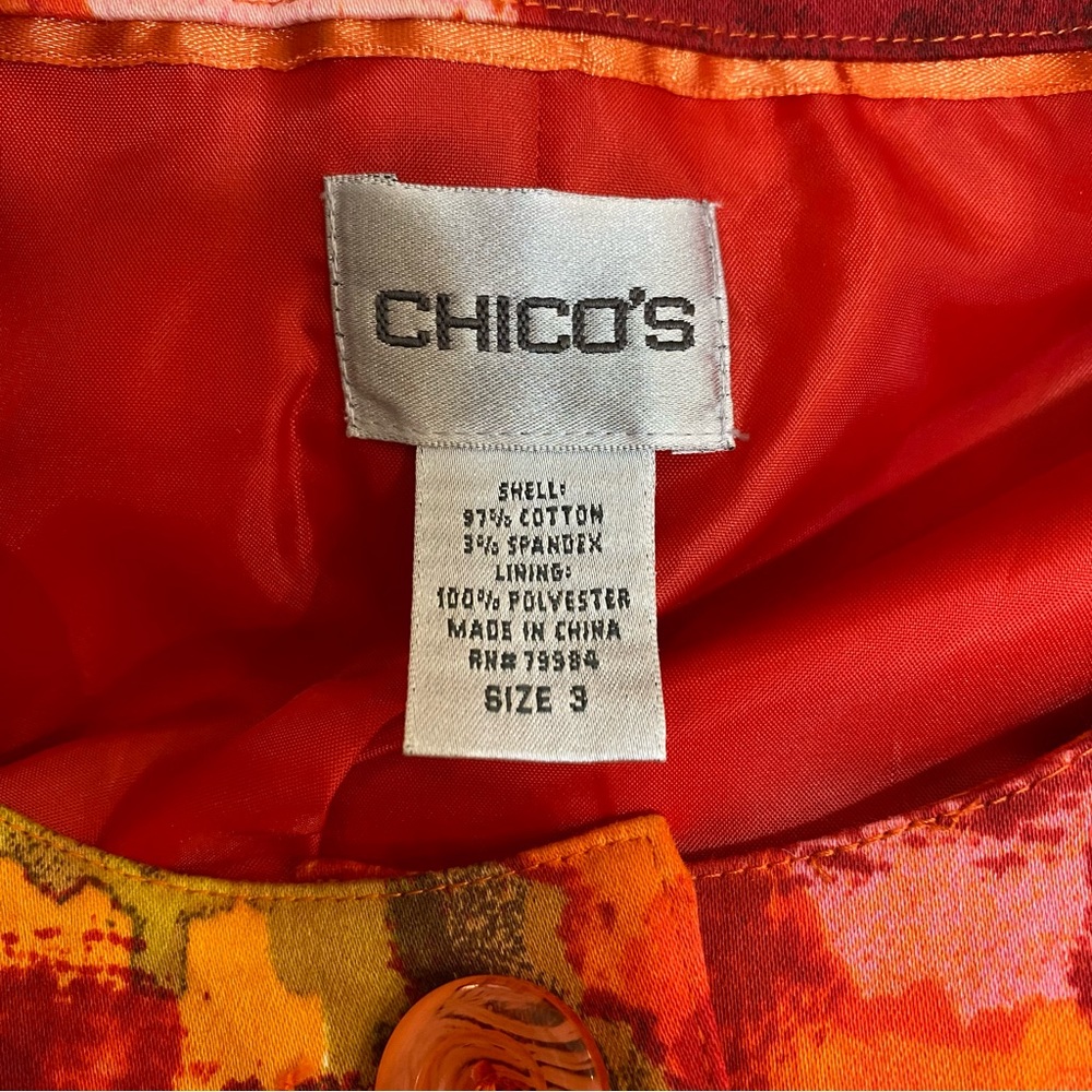 Chico’s Fully Lined Button Up Jacket - image 5